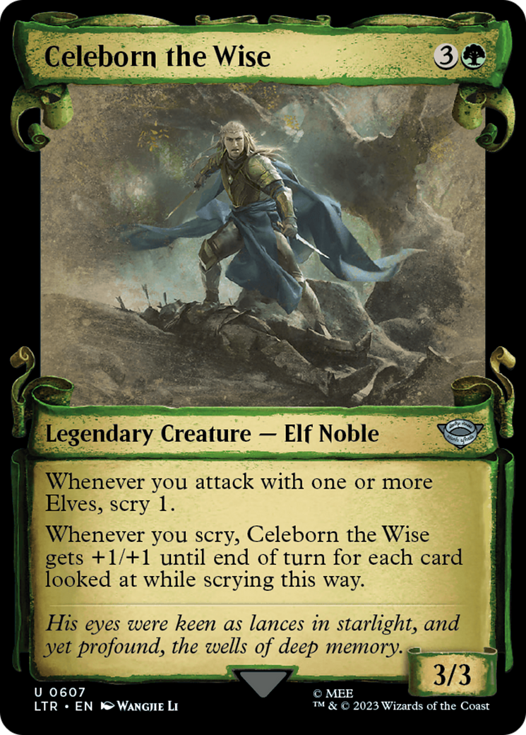 Celeborn the Wise [The Lord of the Rings: Tales of Middle-Earth Showcase Scrolls] | Tables and Towers