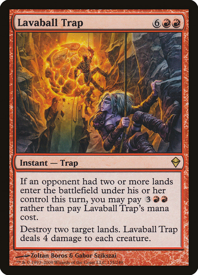 Lavaball Trap [Zendikar] | Tables and Towers