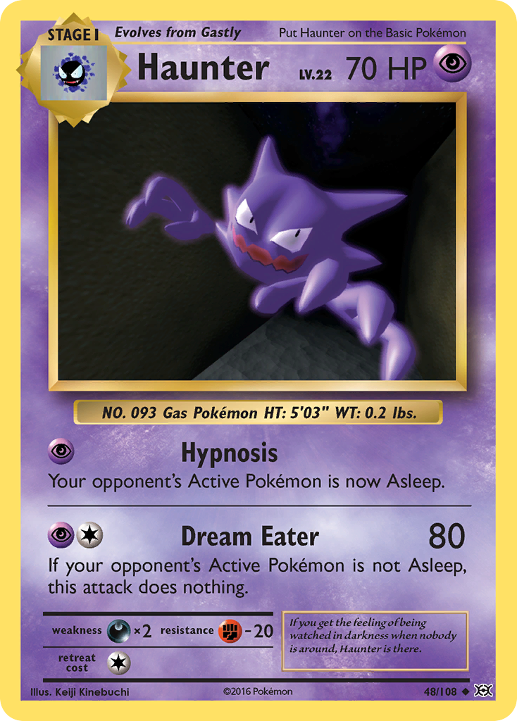 Haunter (48/108) [XY: Evolutions] | Tables and Towers