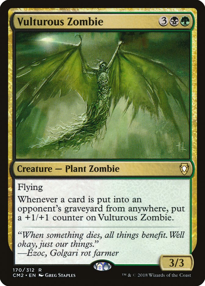 Vulturous Zombie [Commander Anthology Volume II] | Tables and Towers