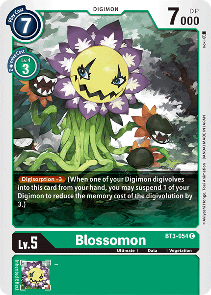 Blossomon [BT3-054] [Release Special Booster Ver.1.5] | Tables and Towers