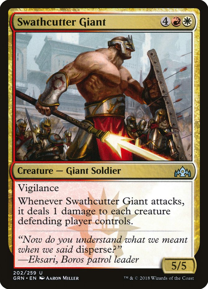 Swathcutter Giant [Guilds of Ravnica] | Tables and Towers