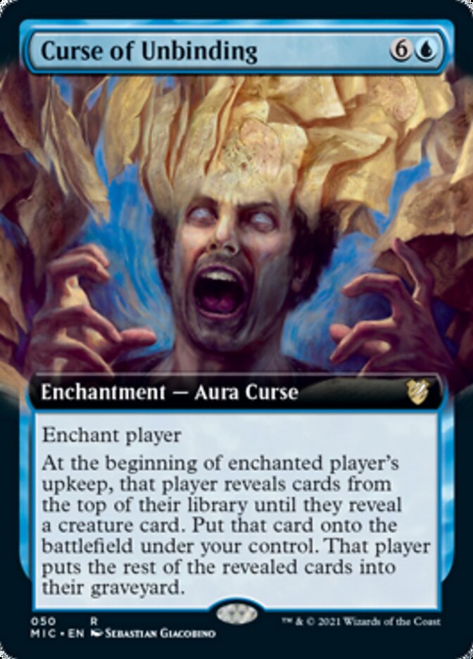 Curse of Unbinding (Extended Art) [Innistrad: Midnight Hunt Commander] | Tables and Towers