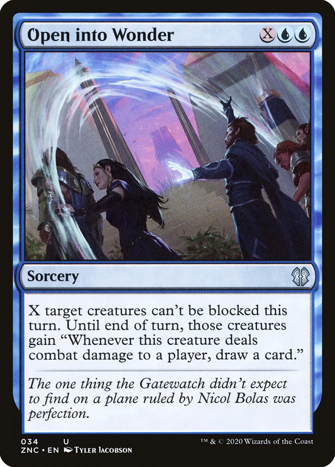 Open into Wonder [Zendikar Rising Commander] | Tables and Towers