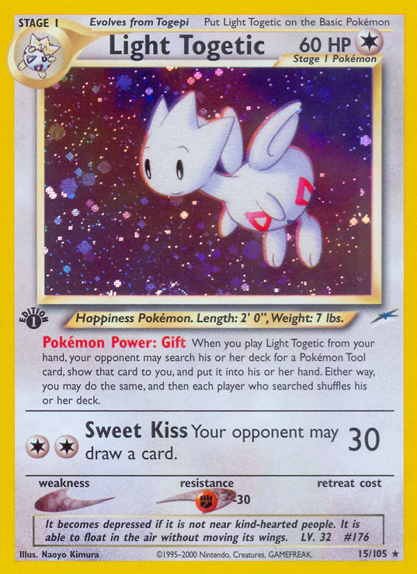 Light Togetic (15/105) [Neo Destiny 1st Edition] | Tables and Towers