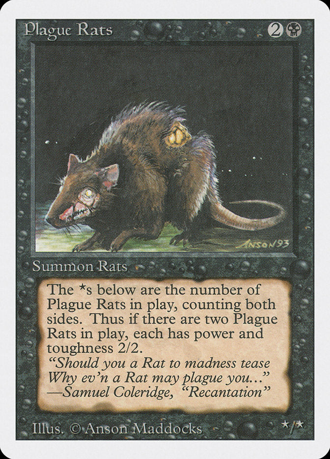 Plague Rats [Revised Edition] | Tables and Towers