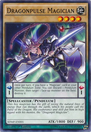 Dragonpulse Magician [SDMP-EN001] Common | Tables and Towers