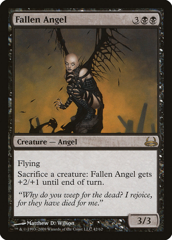 Fallen Angel [Duel Decks: Divine vs. Demonic] | Tables and Towers