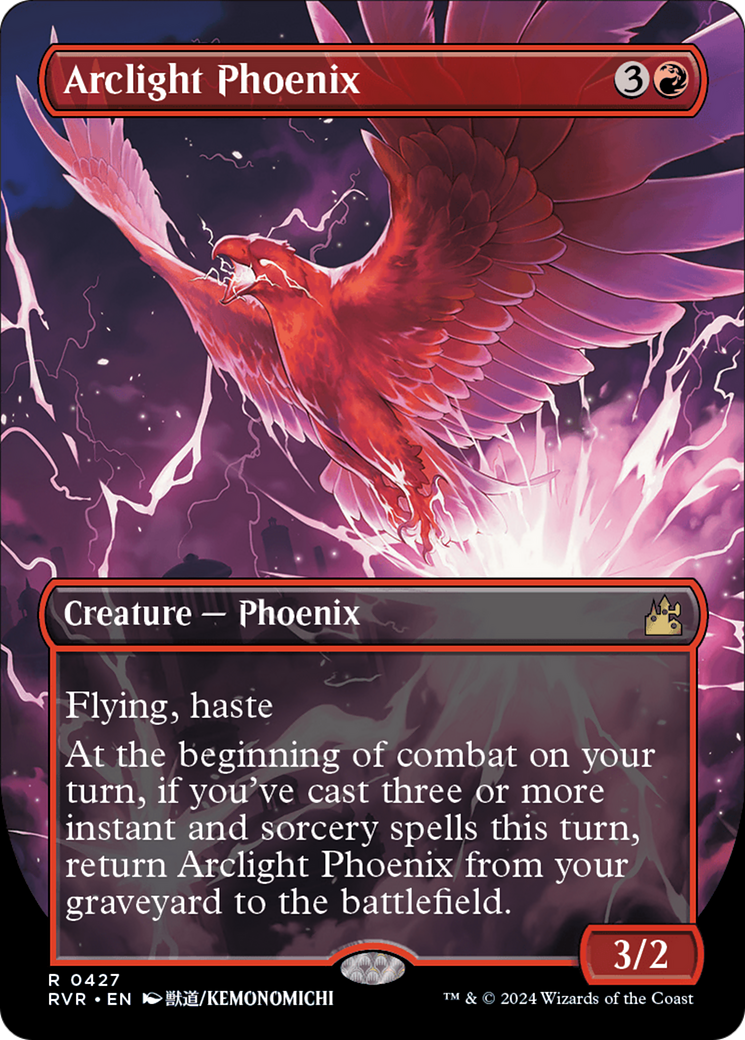 Arclight Phoenix (Anime Borderless) [Ravnica Remastered] | Tables and Towers