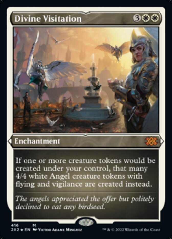 Divine Visitation (Foil Etched) [Double Masters 2022] | Tables and Towers