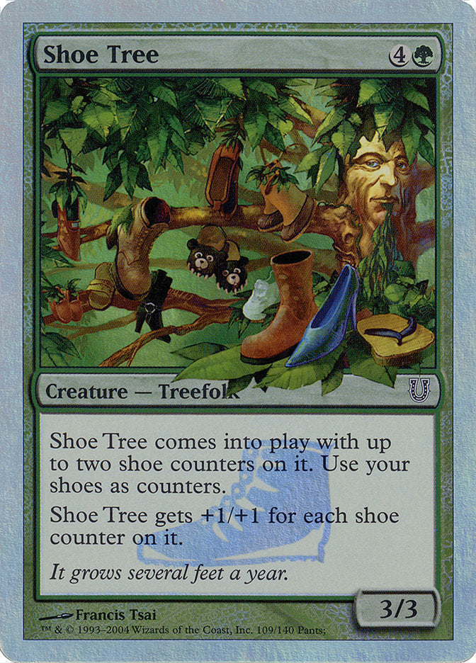 Shoe Tree (Alternate Foil) [Unhinged] | Tables and Towers