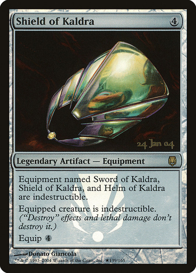 Shield of Kaldra [Darksteel Promos] | Tables and Towers