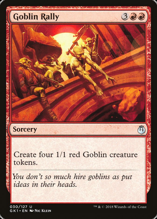 Goblin Rally [Guilds of Ravnica Guild Kit] | Tables and Towers