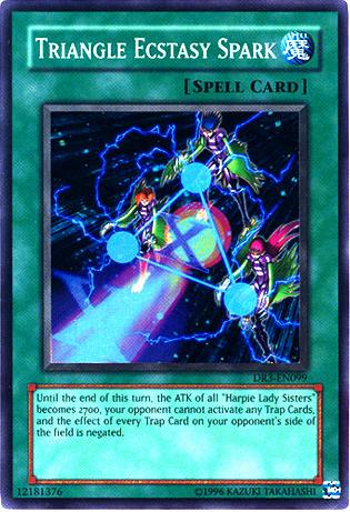 Triangle Ecstasy Spark [DR3-EN099] Super Rare | Tables and Towers