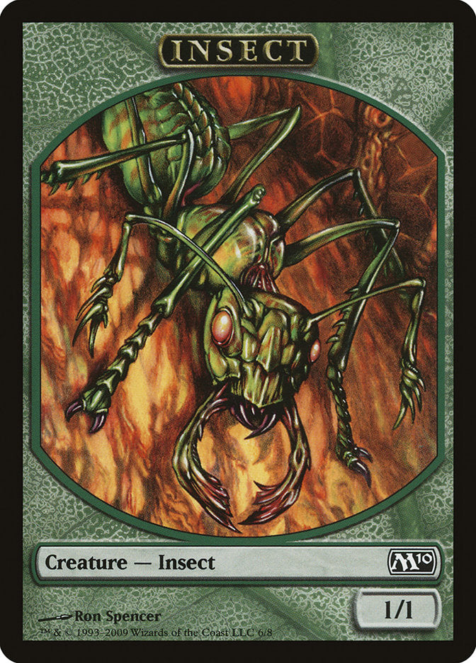 Insect Token [Magic 2010 Tokens] | Tables and Towers