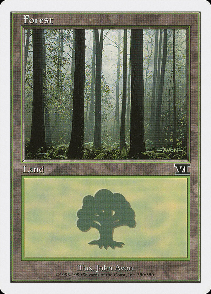 Forest (350) [Classic Sixth Edition] | Tables and Towers