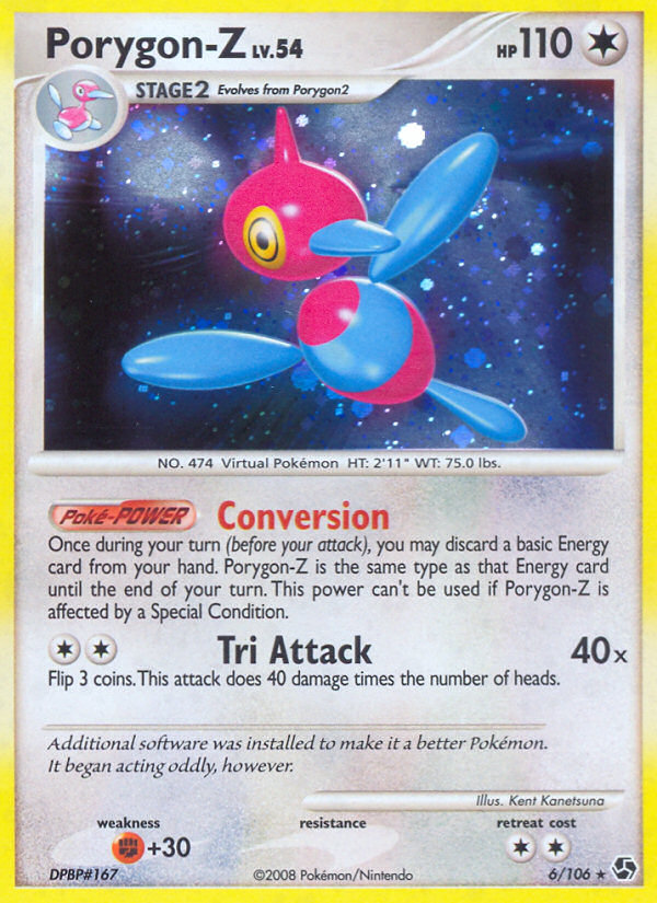 Porygon-Z (6/106) [Diamond & Pearl: Great Encounters] | Tables and Towers