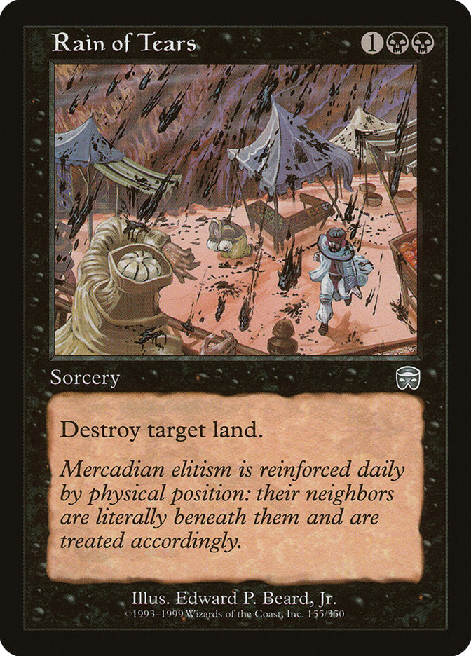 Rain of Tears [Mercadian Masques] | Tables and Towers