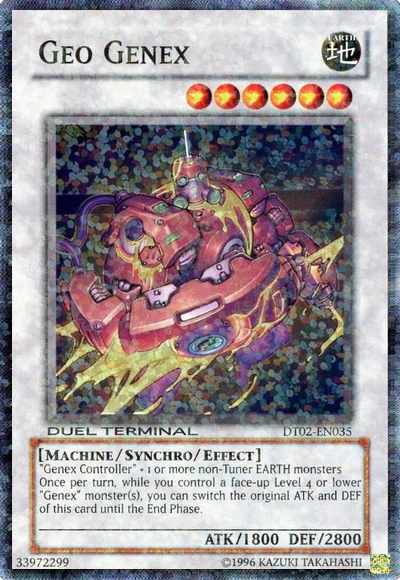 Geo Genex [DT02-EN035] Super Rare | Tables and Towers