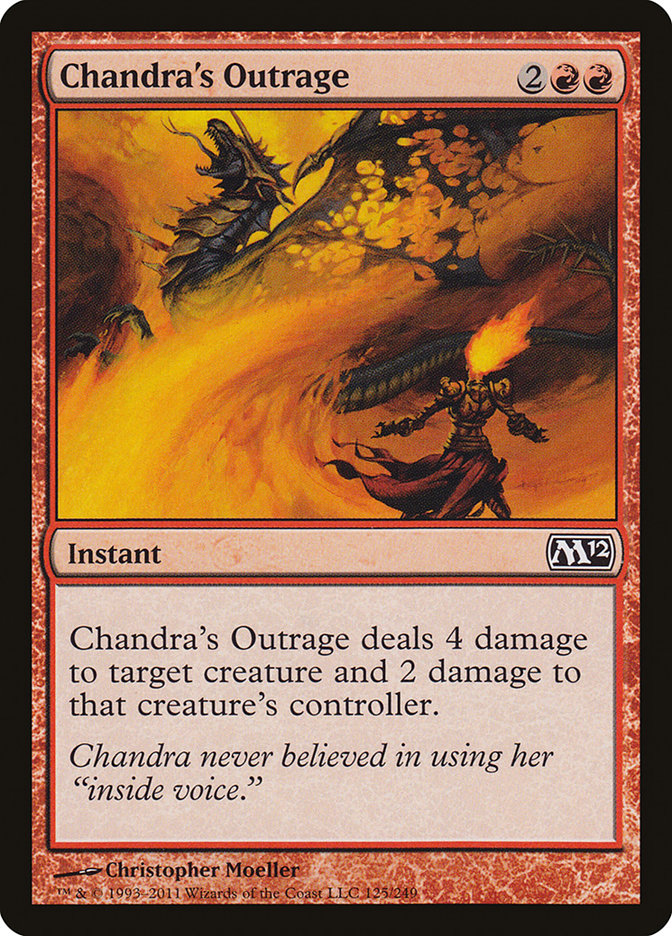 Chandra's Outrage [Magic 2012] | Tables and Towers