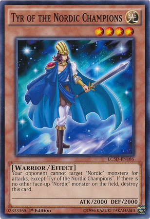 Tyr of the Nordic Champions [LC5D-EN186] Common | Tables and Towers