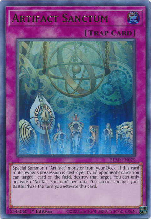 Artifact Sanctum [BLAR-EN075] Ultra Rare | Tables and Towers