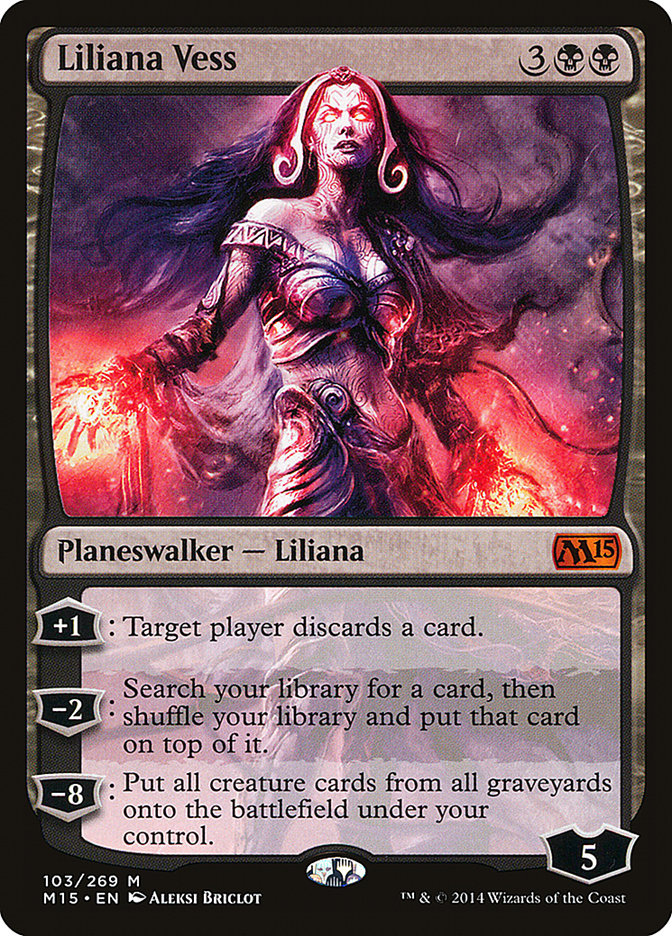 Liliana Vess [Magic 2015] | Tables and Towers