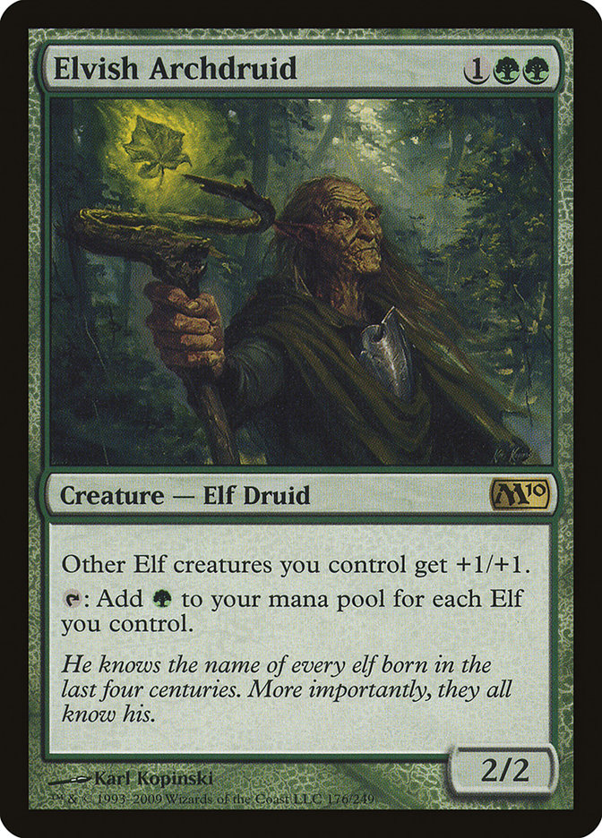 Elvish Archdruid [Magic 2010] | Tables and Towers