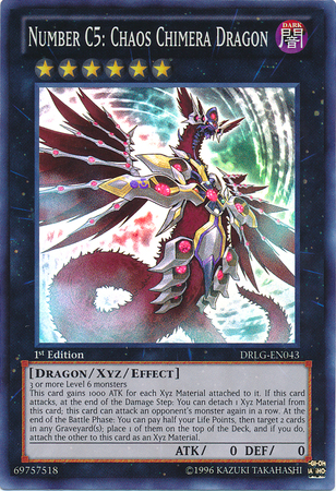 Number C5: Chaos Chimera Dragon [DRLG-EN043] Super Rare | Tables and Towers