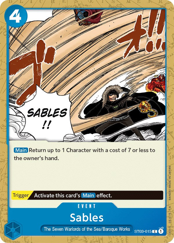 Sables [Starter Deck: The Seven Warlords of The Sea] | Tables and Towers