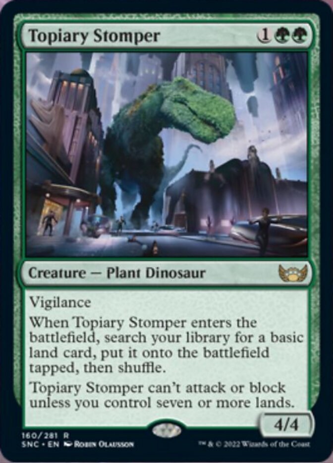 Topiary Stomper [Streets of New Capenna] | Tables and Towers