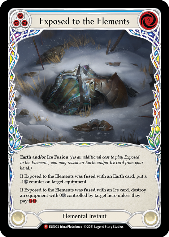 Exposed to the Elements [ELE093] (Tales of Aria)  1st Edition Rainbow Foil | Tables and Towers