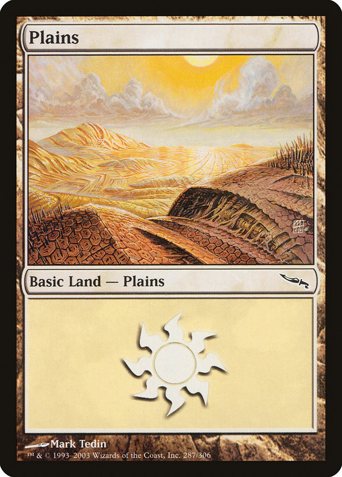 Plains (287) [Mirrodin] | Tables and Towers