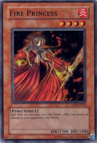 Fire Princess [LON-EN034] Super Rare | Tables and Towers