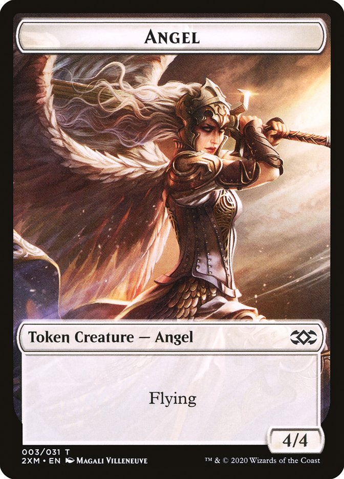 Angel Token [Double Masters Tokens] | Tables and Towers