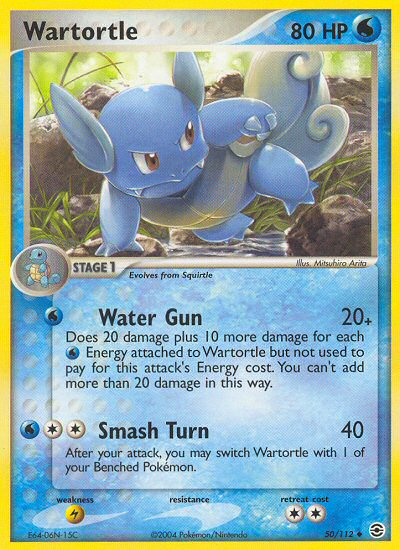 Wartortle (50/112) [EX: FireRed & LeafGreen] | Tables and Towers