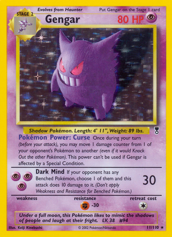 Gengar (11/110) [Legendary Collection] | Tables and Towers