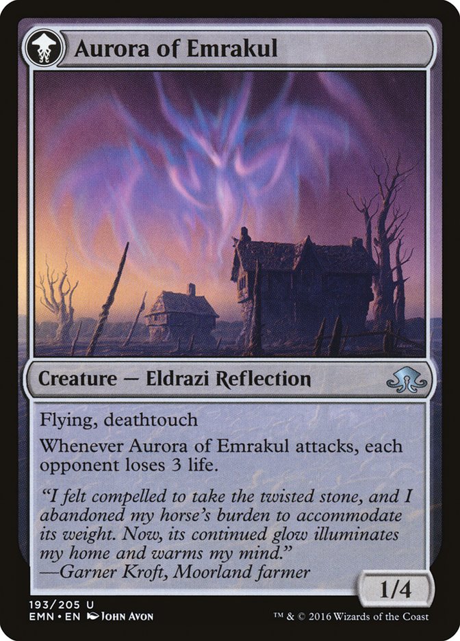 Cryptolith Fragment // Aurora of Emrakul [Eldritch Moon] | Tables and Towers