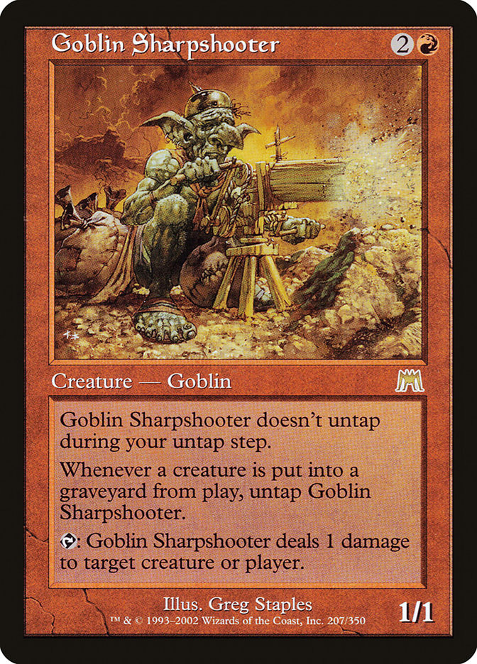 Goblin Sharpshooter [Onslaught] | Tables and Towers