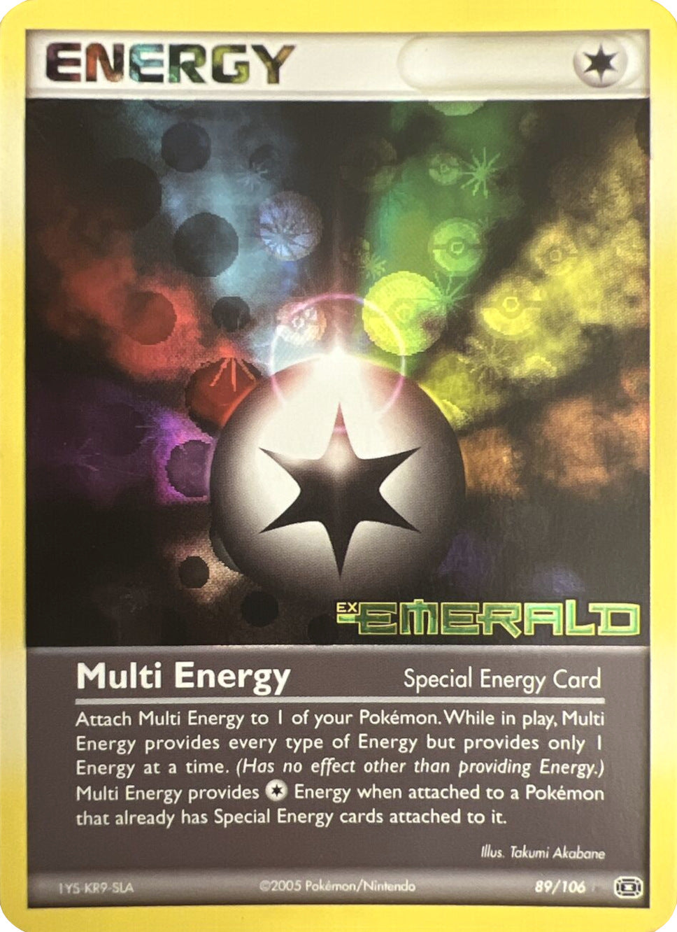 Multi Energy (89/106) (Stamped) [EX: Emerald] | Tables and Towers