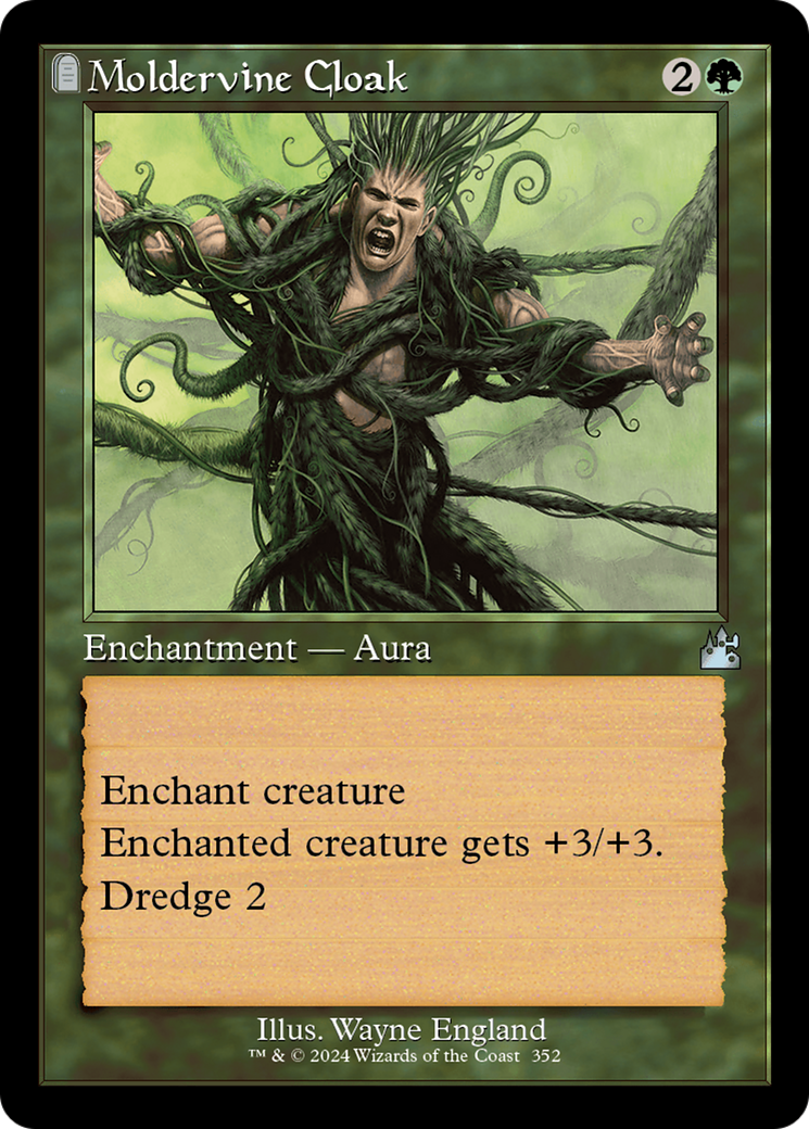 Moldervine Cloak (Retro Frame) [Ravnica Remastered] | Tables and Towers