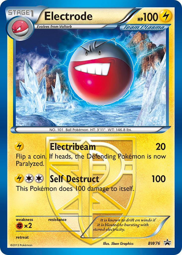 Electrode (BW76) [Black & White: Black Star Promos] | Tables and Towers