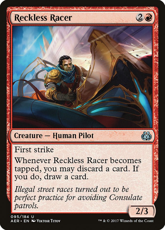 Reckless Racer [Aether Revolt] | Tables and Towers