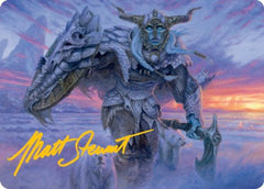 Frost Giant Art Card (Gold-Stamped Signature) [Dungeons & Dragons: Adventures in the Forgotten Realms Art Series] | Tables and Towers