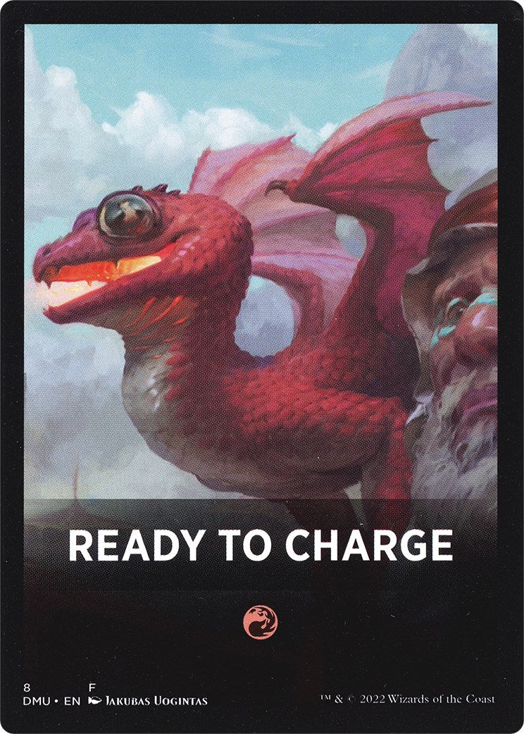 Ready to Charge Theme Card [Dominaria United Tokens] | Tables and Towers