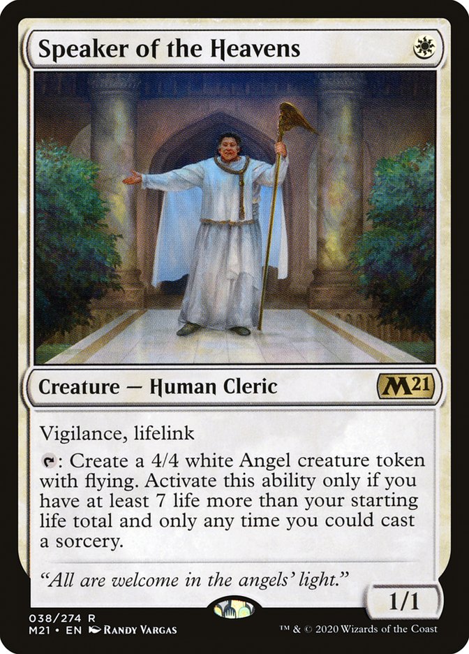 Speaker of the Heavens [Core Set 2021] | Tables and Towers