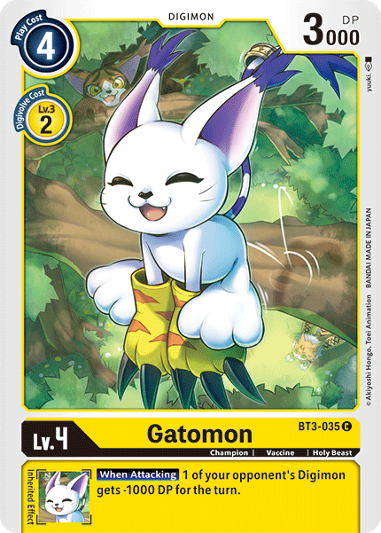 Gatomon [BT3-035] [Release Special Booster Ver.1.5] | Tables and Towers