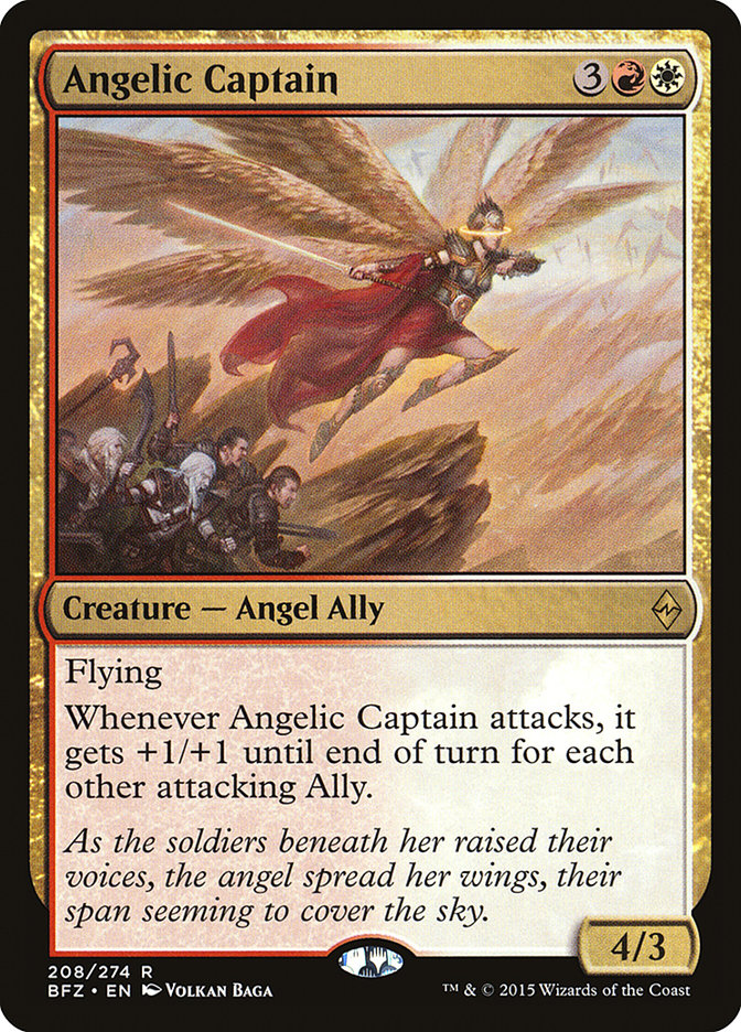 Angelic Captain [Battle for Zendikar] | Tables and Towers