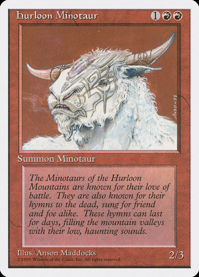 Hurloon Minotaur [Fourth Edition] | Tables and Towers