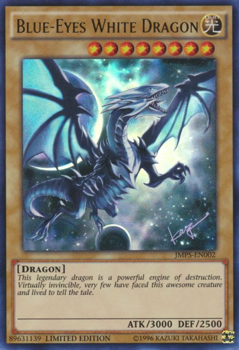 Blue-Eyes White Dragon [JMPS-EN002] Ultra Rare | Tables and Towers